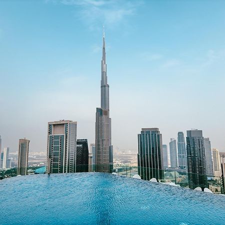 Aliving Luxury 2Br With Infinity Pool At Paramount Hotel Midtown Close To Dubai Mall & Burj Khalifa Luaran gambar