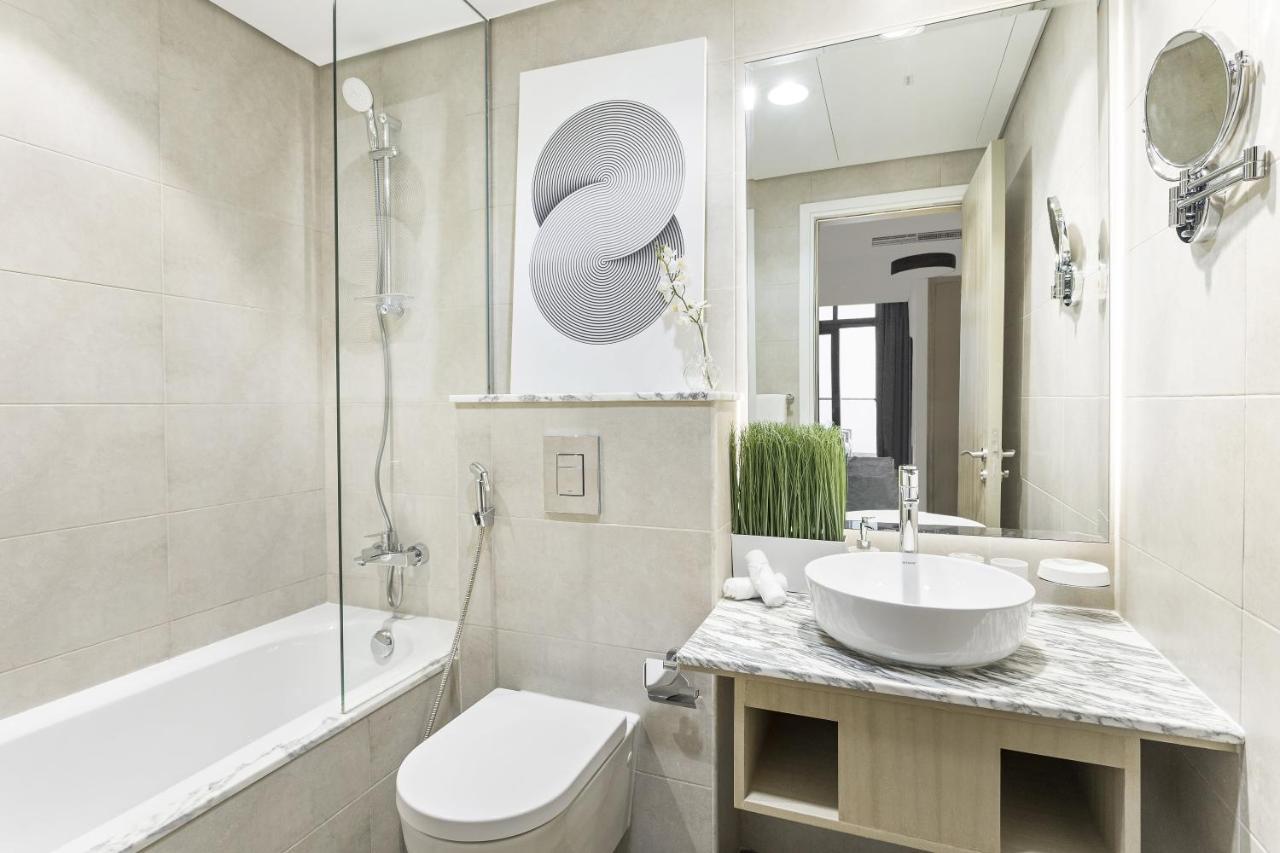 Aliving Luxury 2Br With Infinity Pool At Paramount Hotel Midtown Close To Dubai Mall & Burj Khalifa Luaran gambar